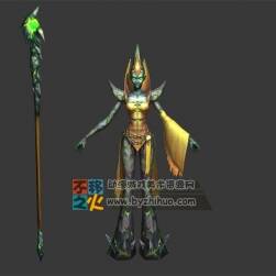 魔法 女法師模型