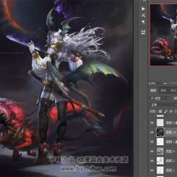 馮偉 高清游戲海報(bào) 精美PSD原畫 16P