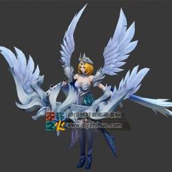 王者榮耀 楊玉環(huán)[回音天使] 翅膀 美女 女天使模型