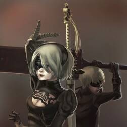 尼爾機(jī)械紀(jì)元 2B姐美圖 135P