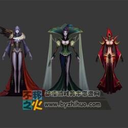 美女 性感 祭祀 法師 模型