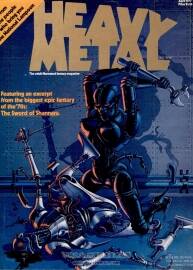 發(fā)個漫畫雜志系列 重金屬雜志 《HEAVY METAL》1977年4月刊