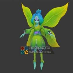 精靈 蝴蝶 花仙子 模型