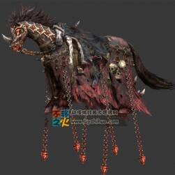 死去主人的地獄戰(zhàn)馬 Max模型