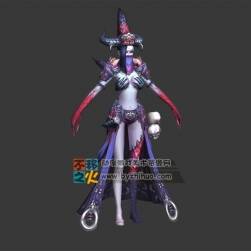 魔女 性感 法師 模型