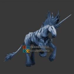 獨(dú)角獸 Max模型 含動作