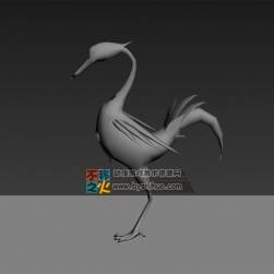 畢方獸Max模型 含骨骼 全套動作