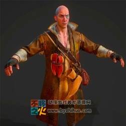 次世代歐洲光頭鞋匠模型