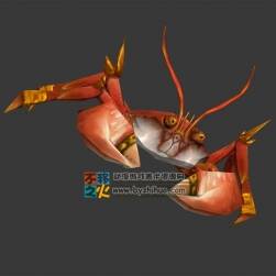 瞪著眼的螃蟹 Max模型