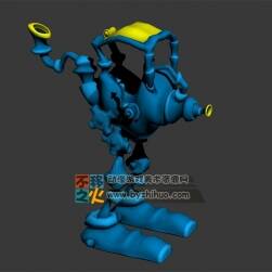 藍(lán)色機(jī)器人 Max模型