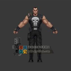 漫威 角色 懲罰者 模型