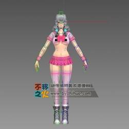 性感 美女 制服 模型