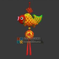 福袋 魚形 香包  掛件 模型