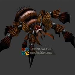 狼蛛 Max模型