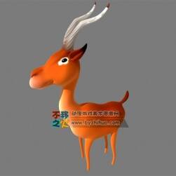 Impala 高角羚羊卡通模型