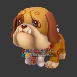 Q版 狗 沙皮小犬 Max模型