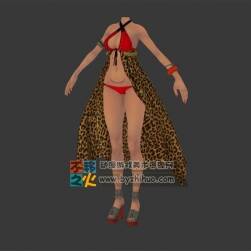 少女體型泳裝模型