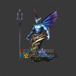 妖怪 怪物 夜叉 海妖模型