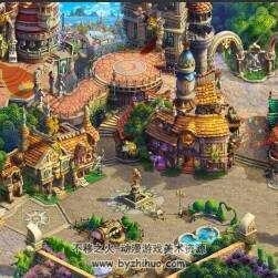 星之物語 場(chǎng)景角色概念原畫圖集