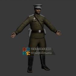 歐美軍官 Max模型