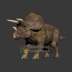 三角龍3DS模型