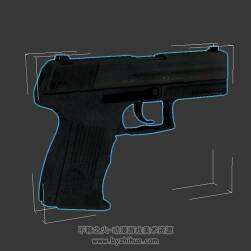 HK P2000 手槍 游戲模型