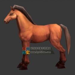體格健碩馬匹 Max模型