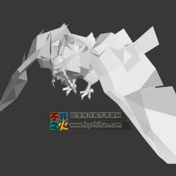 貓頭鷹坐騎 Max模型 缺少貼圖