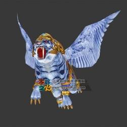 金甲插翅飛虎坐騎 Max模型 含動作