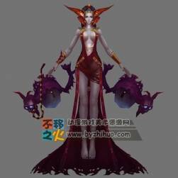 巫女 美女 性感 法師模型