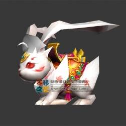 少女心的兔子坐騎 Max模型