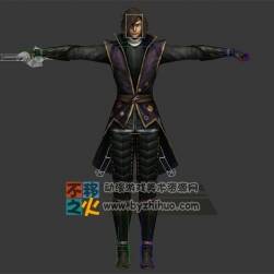 日本 戰(zhàn)國 伊達政宗 T-pose模型