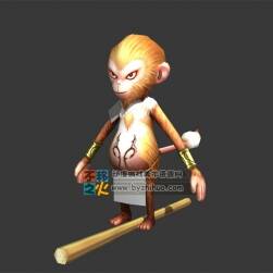 金毛小猴子 Max模型