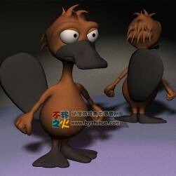 卡通鴨子 3DS模型