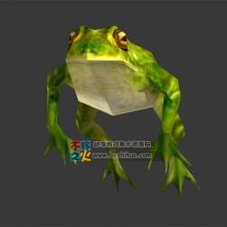 動(dòng)物動(dòng)作之跳躍的青蛙 Max模型