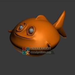 Fish 胖胖的魚 Max模型