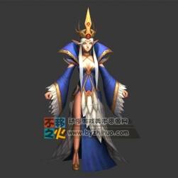 女王 魔法 法師 模型