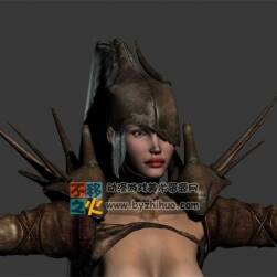 女戰(zhàn)士 女海盜模型