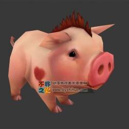 有顆愛(ài)心的小萌豬 Max模型