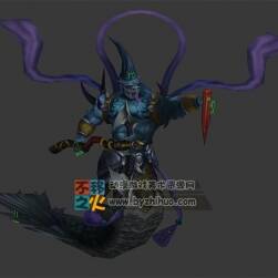 海妖魚怪夜叉模型