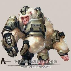 Dae hoon Lee 人物怪物場景 鑒賞合集