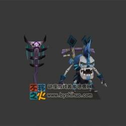 可愛(ài) 骷髏 士兵 模型