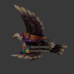 鵬鳥(niǎo)坐騎 Max模型