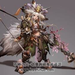 游戲角色套裝服飾 原畫收集素材