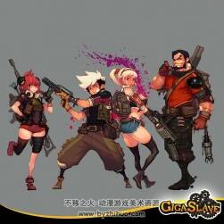 合金風(fēng)暴 概念原畫