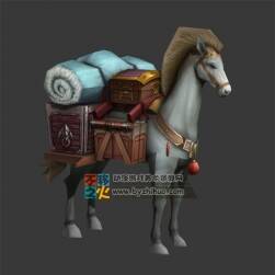 運貨的馬匹 Max模型