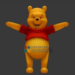 小熊 FBX模型下載