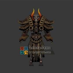 骷髏 鎧甲 盔甲 死神 模型