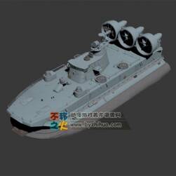 次世代登陸野牛氣墊船模型