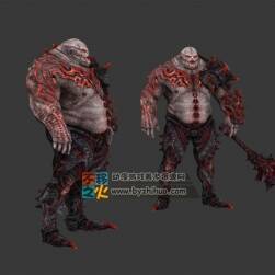 恐怖 怪物 巨人 喪尸 模型